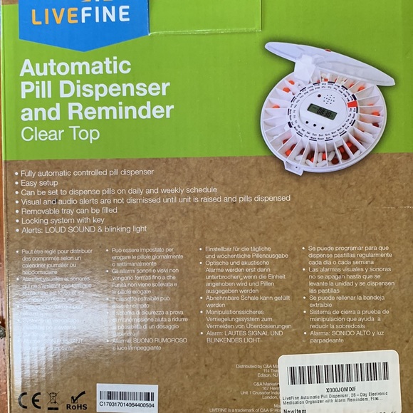 Live find automatic pill dispenser - Picture 4 of 8